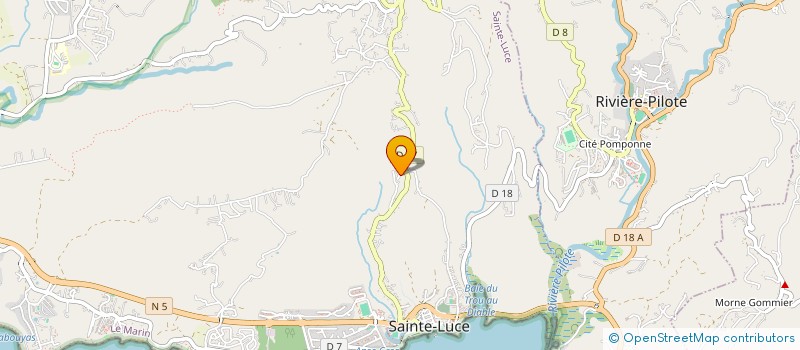 localisation de l'entreprise VET ESPERANCE  SAINTE-LUCE