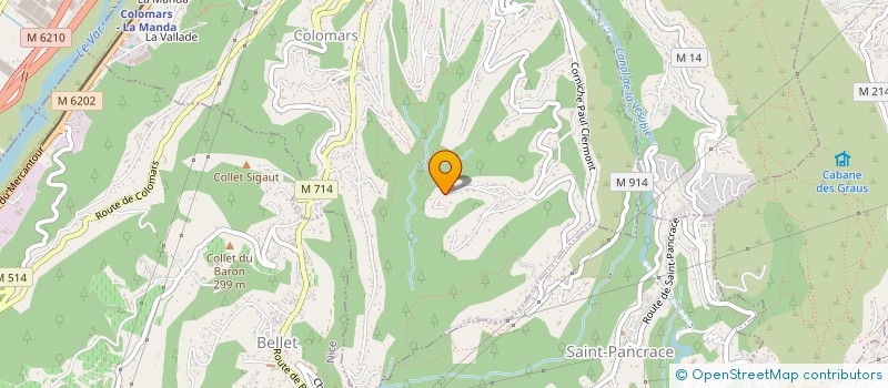 localisation de l'entreprise VET ESSENTIEL  COLOMARS