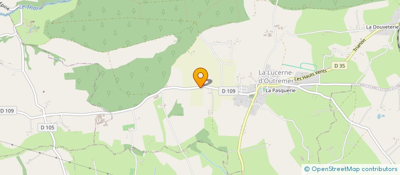 localisation de l'entreprise VET FOX  LA LUCERNE-D'OUTREMER