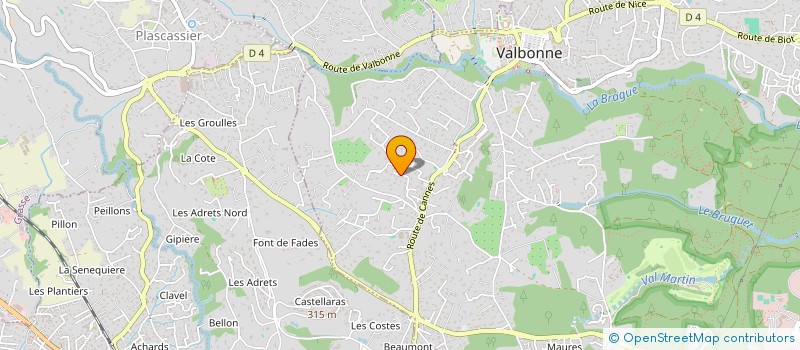 localisation de l'entreprise VET GROUP  GRASSE