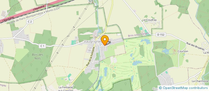 localisation de l'entreprise VET HAND CARE  VAUGRIGNEUSE