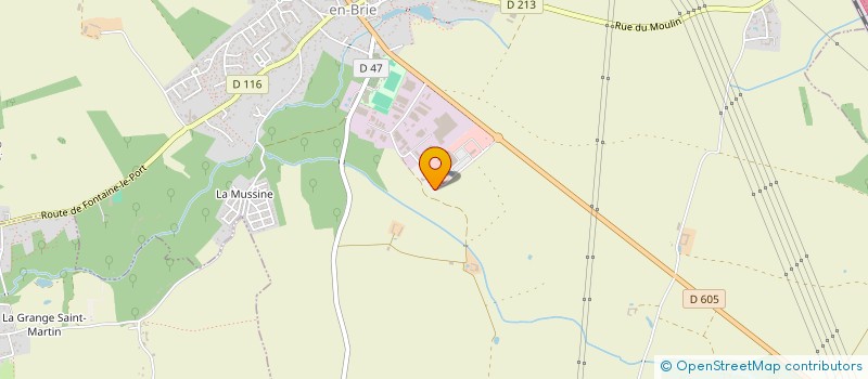 localisation de l'entreprise VET HCCL  LE CHATELET-EN-BRIE