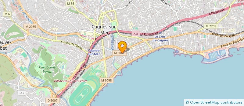 localisation de l'entreprise VET ID à CAGNES-SUR-MER