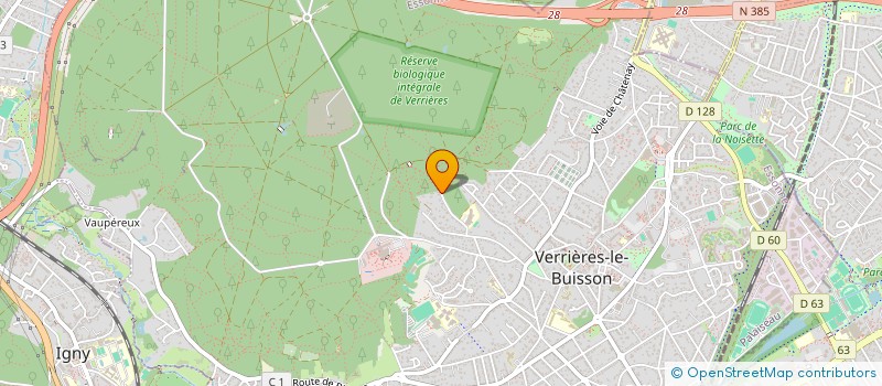 localisation de l'entreprise VET'IN à VERRIERES-LE-BUISSON