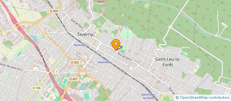 localisation de l'entreprise VET'INTEGRATIV à TAVERNY