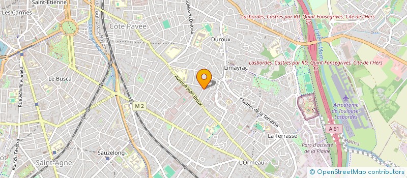 localisation de l'entreprise VET-LIBRARY.COM à TOULOUSE