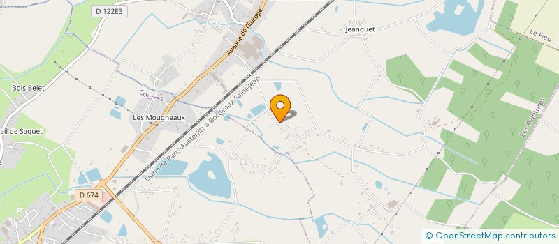 localisation de l'entreprise VET ME  ABZAC