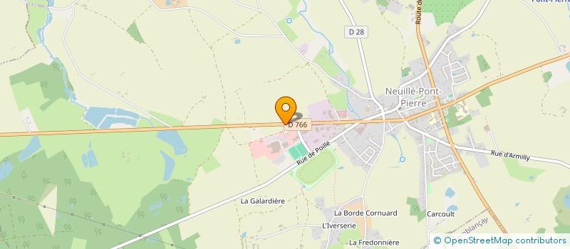 localisation de l'entreprise VET NPP  NEUILLE PONT PIERRE