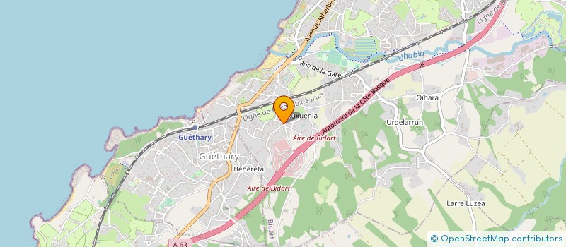 localisation de l'entreprise VET NUTRITION COACH à BIDART