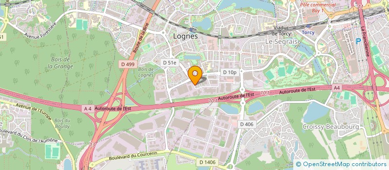 localisation de l'entreprise VET-OEIL à LOGNES