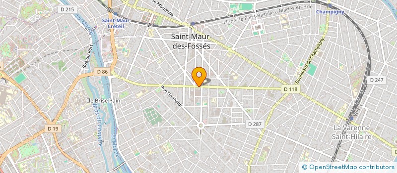 localisation de l'entreprise VET PARVIS à SAINT-MAUR-DES-FOSSES