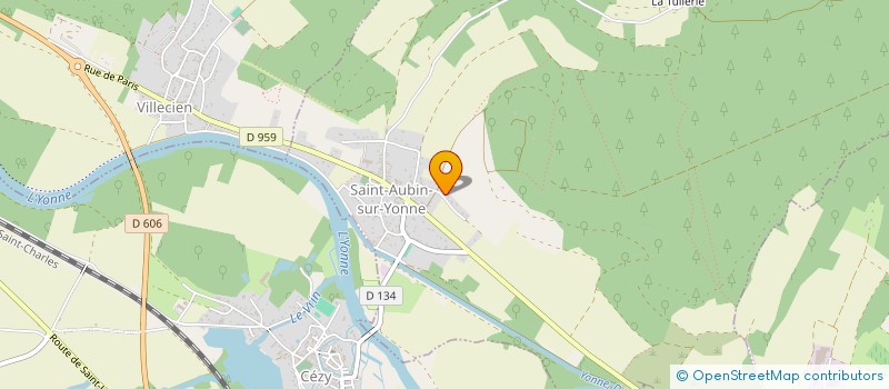 localisation de l'entreprise VET RIVE GAUCHE  SAINT-AUBIN-SUR-YONNE