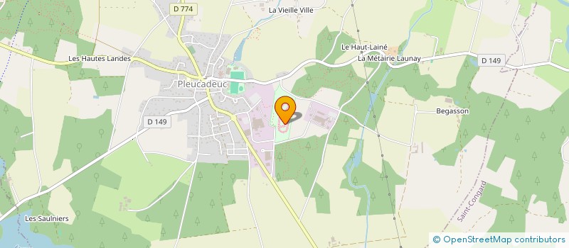 localisation de l'entreprise VET&SPHERE  MALESTROIT