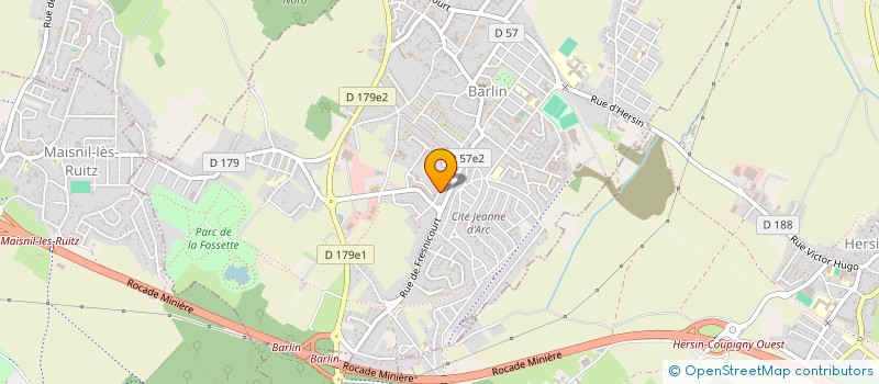 localisation de l'entreprise VETA IMMO  FOSSEUX