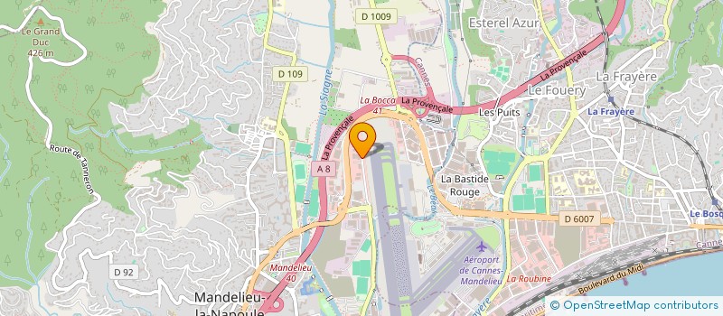 localisation de l'entreprise VETA SC à PUGET-SUR-ARGENS