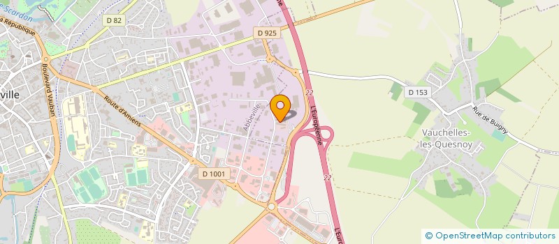 localisation de l'entreprise VETA SPORT à VAUCHELLES-LES-QUESNOY