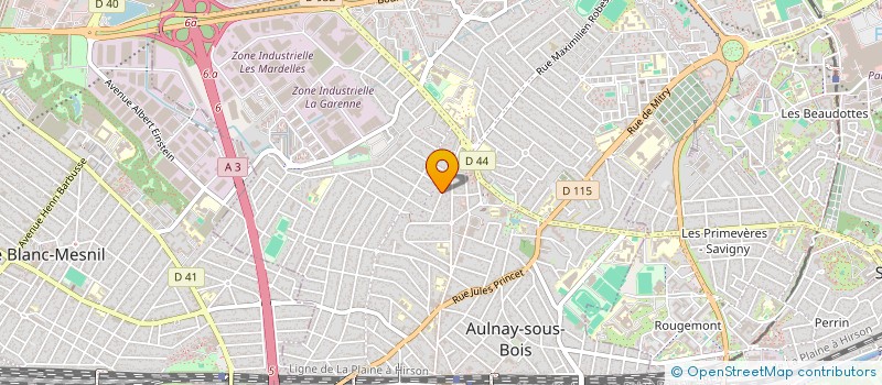 localisation de l'entreprise VETADVANCE à AULNAY-SOUS-BOIS
