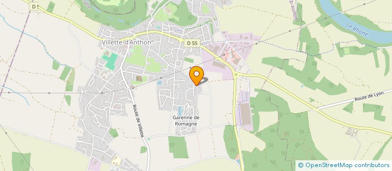 localisation de l'entreprise VETALLY  VILLETTE-D'ANTHON