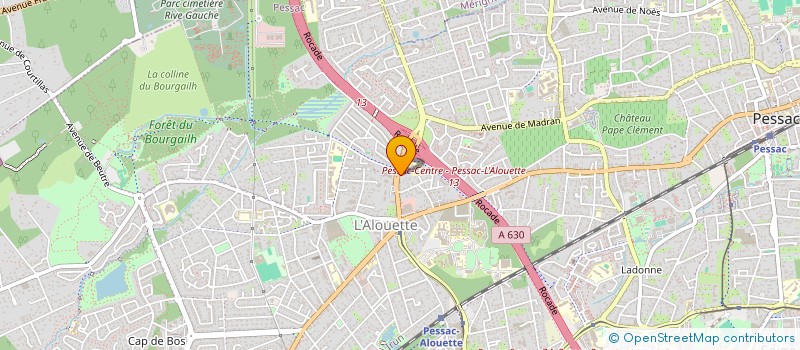 localisation de l'entreprise VETALOUETTE à PESSAC