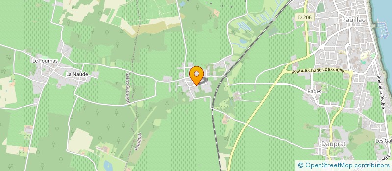 localisation de l'entreprise VETAMA  PAUILLAC