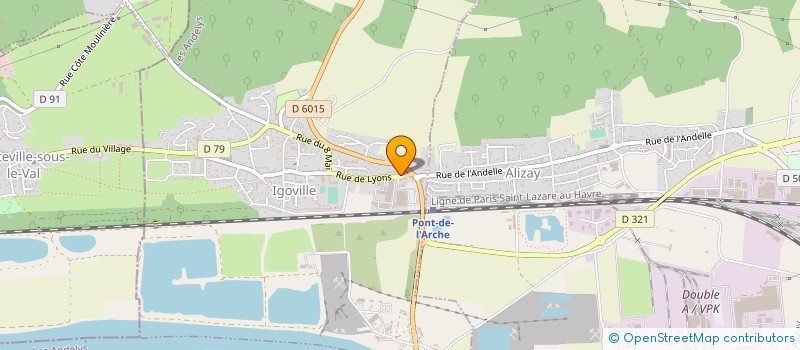 localisation de l'entreprise VETAPHARMA  IGOVILLE