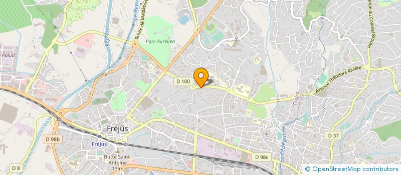 localisation de l'entreprise VETAURELIA à SAINT-RAPHAEL