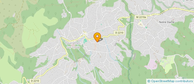 localisation de l'entreprise VETAVENIR à TOURRETTES-SUR-LOUP