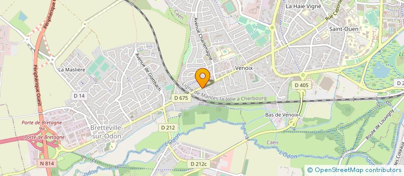 localisation de l'entreprise VETBOOST à CAEN