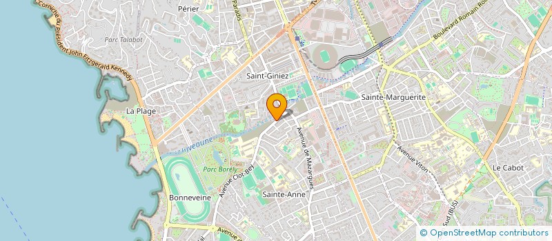 localisation de l'entreprise VETBORELY à MARSEILLE