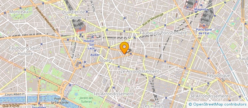 localisation de l'entreprise VETCO  PARIS