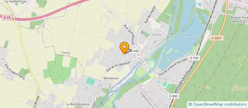 localisation de l'entreprise VETEA à CEPOY