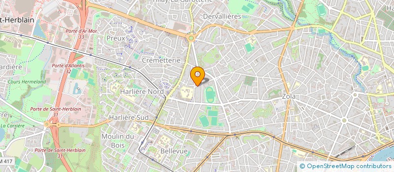 localisation de l'entreprise VETEA CONSEIL à NANTES