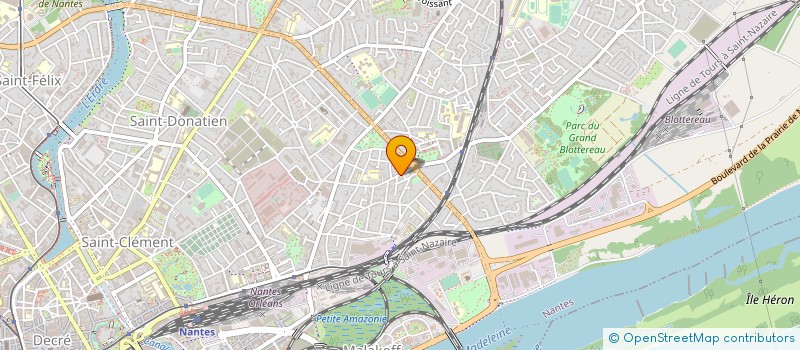 localisation de l'entreprise VETEL DESIGN à NANTES