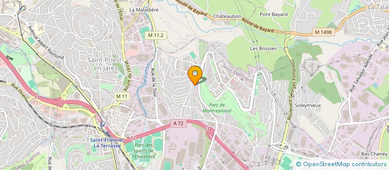 localisation de l'entreprise VETELEK STYLE  SAINT-ETIENNE