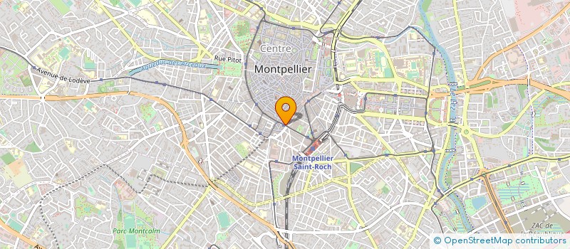 localisation de l'entreprise VETEMENTS PIPITO SARL à MONTPELLIER