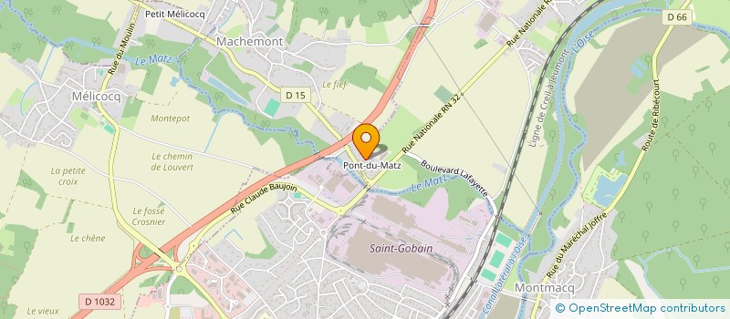 localisation de l'entreprise VETEMENTS PROTECTION SECURITE à CAMBRONNE-LES-RIBECOURT