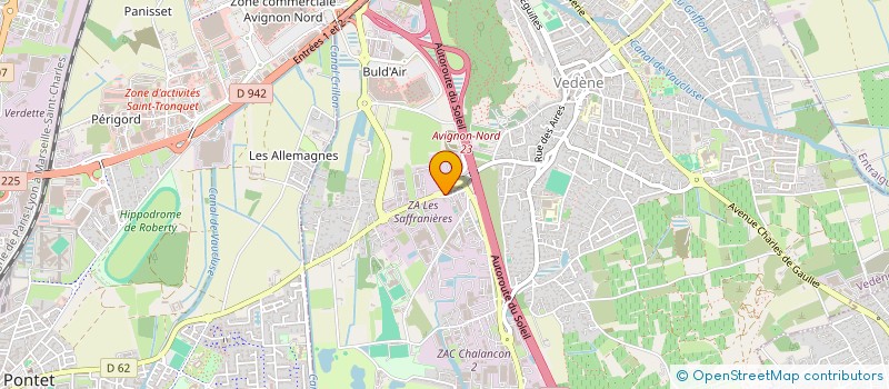 localisation de l'entreprise VETENA IMMO  VEDENE