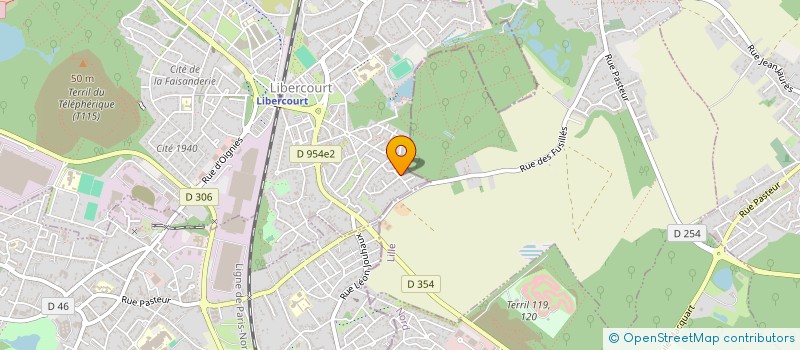 localisation de l'entreprise VETERANS OPEX-ONU-OTAN FRANCE SECTION DU PAS DE CALAIS  LIBERCOURT