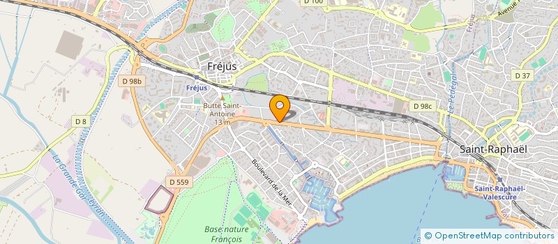 localisation de l'entreprise VETERINAIRE DE PROVENCE à FREJUS