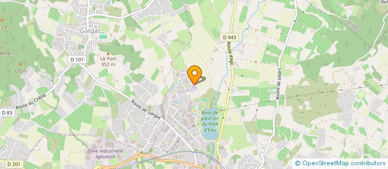 localisation de l'entreprise VETERINAIRE DES CHENES BLANC  APT