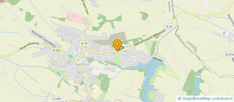 localisation de l'entreprise VETERINAIRE DES TERRES OCCITANES  NAILLOUX