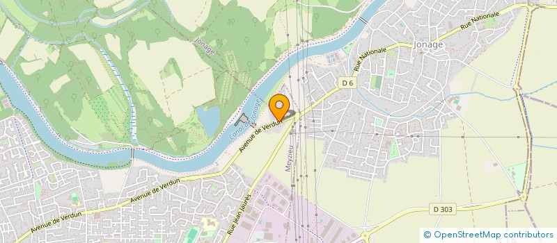 localisation de l'entreprise VETERINAIRE DU CANAL  MEYZIEU