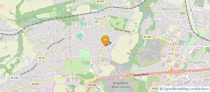 localisation de l'entreprise VETERINAIRE DU LYCEE  PIBRAC