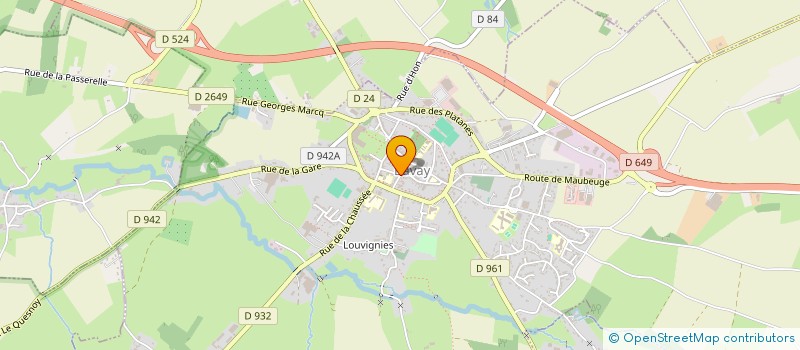 localisation de l'entreprise VETERINAIRE EPONA à BAVAY