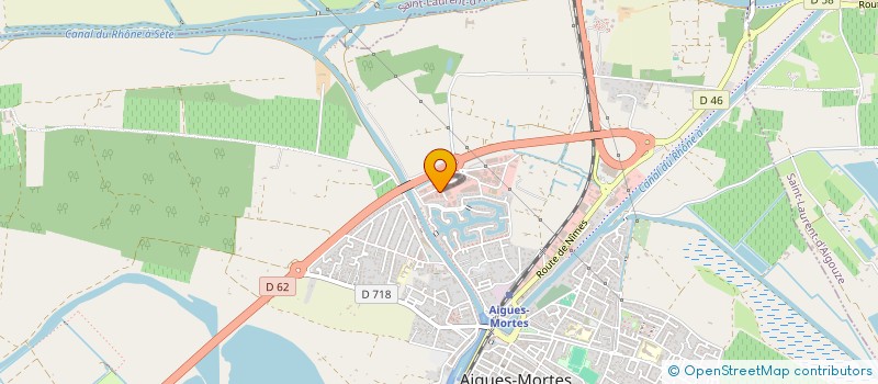 localisation de l'entreprise VETERINAIRE FERMAUD TAMPERE à AIGUES-MORTES