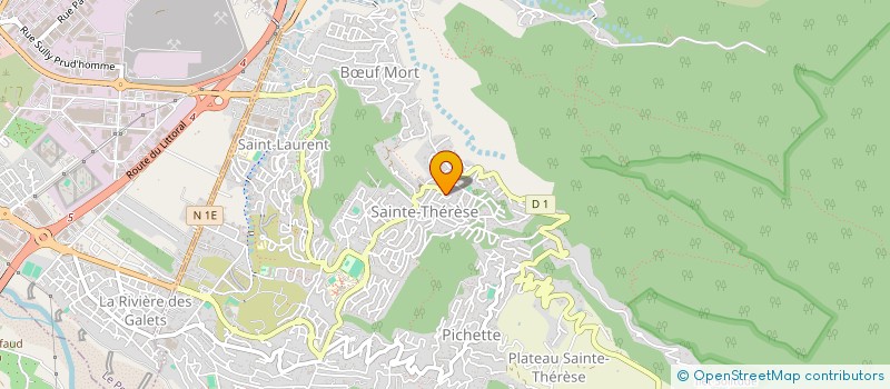 localisation de l'entreprise VETERINAIRE POUR TOUS ILE DE LA REUNION à LA POSSESSION