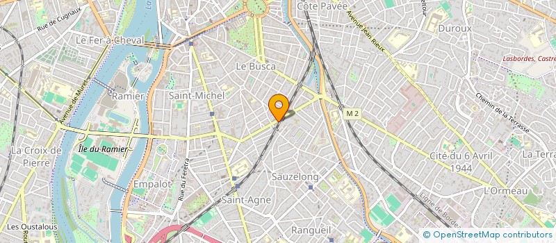 localisation de l'entreprise VETERINAIRES-CRAMPEL à TOULOUSE