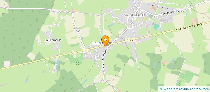 localisation de l'entreprise VETERINAIRES DE BEUGNIES  BEUGNIES