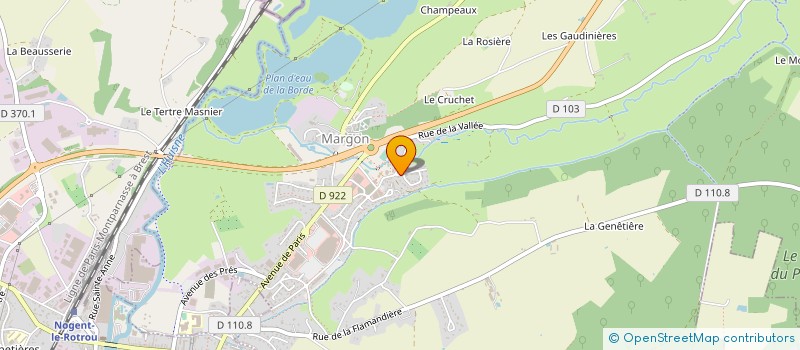 localisation de l'entreprise VETERINAIRES DE L'HUISNE à ARCISSES