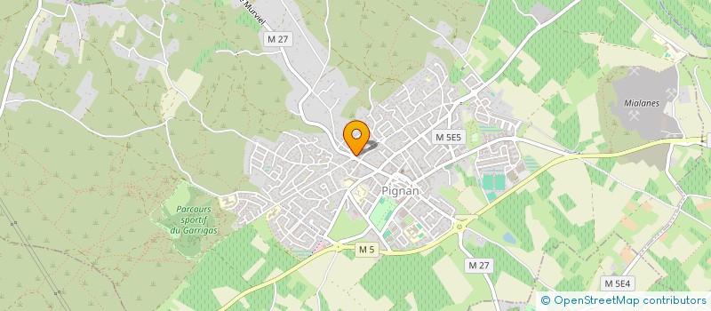 localisation de l'entreprise VETERINAIRES DE L'OLIVET' à PIGNAN